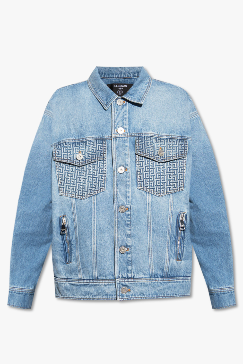 Balmain hot sale jean jacket